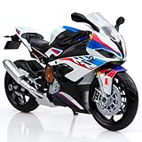 TOKAXI 1/12 Maßstab BMW S1000R Diecast Spielzeugmotorräder, BMW Motorradmodell, BMW Motorrad-Spielzeug Geschenke für Jungen und Mädchen