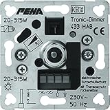 PEHA by Honeywell 1 Stueck Einsatz Dimmer PEHA Aluminium D 433 HAB O.A