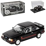 Ixo Ford Escort MKIV XR3i Schwarz 3 Türer 4. Generation 1986-1990 limitiert 1 von 1008 Triple 9 1/43 Modell Auto