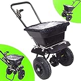 Edelstahl Handstreuwagen Düngerstreuer 55163 Streuwagen 45L AWZ