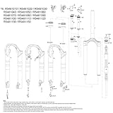 RockShox Unisex – Erwachsene XC 32 Feder, Schwarz, 80 mm