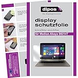 dipos I 3X Schutzfolie klar kompatibel mit Medion Akoya S6214T MD99380 Folie Displayschutzfolie