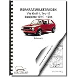 VW Golf 1 Typ 17 1974-1984 Fahrwerk Achsen Lenkung Bremsen Reparaturanleitung
