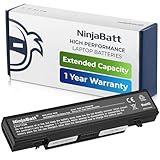 NinjaBatt Akku Samsung AA-PB9NC6B AA-PB9NS6B für Serie 3 und R-Series R730 R540 AA-PB9NC6W R530 R780 R580 RV510 R519 RV511 RV520 AA-PB9MC6W RF511 R520 R428 - Hohe Leistung [6 Zellens/4400mAh/49wh]