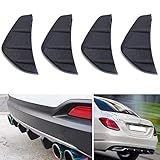 Mayyou Auto Heckstoßstange Spoiler Diffusor Shark Fin Protect Cover Anti Crash Zubehör