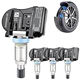 NICEWAT 4 Stück Reifendrucksensor, RDKS Sensoren kompatibel mit RDKS BMW 1er 3er 4er M3 F20 F21 F22 F23 F87 F45 F30 F32 F33 i3 i8 X1 X2 X5 X6 36106856209, TPMS Reifen Sensor, Reifendruckkontrollsystem