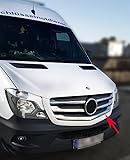 phil trade Edelstahl Chrom Grill-Leisten für Mercedes Sprinter W906 Kühlergrill ab Facelift