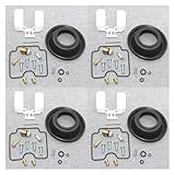Für Suzuki GSX750F Für Katana GSX750 GSX 750 F Motorrad Vergaser Wiederaufbau Nadel Ventil Dichtung Luft Schraube Membran Float Ersatz Motorrad Vergaser Reparatursatz(Color 4)