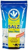 Totes Meer Natur Speisesalz, 8er Pack (8 x 500 g Beutel)