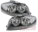 Johns, Scheinwerfer Satz passend für Audi A3 Scheinwerfer Satz 8P ab 06/2003-07/2008 Set H7/H7 li+re.