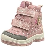 Geox Mädchen Flanfil Girl Abx Snow Boot, Dk Pink, 25 EU