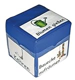 EDUPLAY 120125 - Würfel mit Taschen, Blau