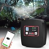 Intelligentes Beregnungsanlage Terrarium, Glovios Luftbefeuchter Terrarium mit Timer und Sprühdüsen 4 360 ° Verstellbare, Terrarium Luftbefeuchter, Vernebler Terrarium für Amphibien Reptilien Pflanzen