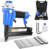 VIGRUE Druckluftnagler F50/9040, 2 in1 Klammer und Nagelpistole (Nägel bis 50mm, Klammern bis 40mm) inkl. Zubehörset