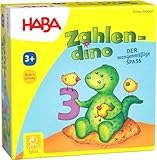 HABA Zahlendino – Zahlen- und Memospiel zum Rechnen- und Mengenlernen für Kinder von 3-8 Jahren, inklusive Variante für 1 Spieler – 1004928001
