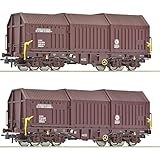 Roco 6600132 H0 2er-Set Teleskophaubenwagen der ÖBB
