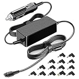 KFD 90W 12V-24V KFZ Netzteil Laptop Ladekabel Auto Ladegerät Universal Car Charger für Lenovo HP Dell Acer Asus Fujitsu Toshiba Medion Samsung Sony Portable Notebook DC Adapter Zigarettenanzünder