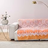 Bassetti ISOLABELLA Foulard aus 100% Baumwolle in der Farbe Orange O1, Maße: 270x270 cm - 9332318