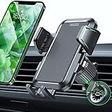 ONLYNEW Handyhalterung Auto für Lüftung, KFZ Handy Halterung Auto 360° Drehbar, Handyhalterung Auto Lüftung EIN-Knopf-Release Kompatibel mit iPhone/Galaxy/Huawei