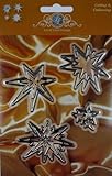 Joy!Crafts Lin & Lene Design Stanz- und Prägeschablone 029"Sterne, Set mit 6 Schablonen