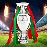 ANAN Europapokal-Replik-Trophäe, Resin-Replik Der Trophäe Der Fußball-Europameisterschaft 2020, Dekorative Souvenirs Und Sammlerstücke Für Sportfans, 44cm