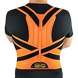 ZSZBACE Haltungskorrektur Rücken Damen Herren, Rückenstütze Bietet Lordosen- und Rückenstütze für Büro und Sport, Rücken Geradehalter Korrigiert Buckel und Lindert Rückenschmerzen, 5 Größen(XXL)