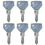 BAQI 6 Stücke Ersatz Bagger 52160 Zündschlüssel Starter Schalter für Yanmar Anlage Radlader Schweres Gerät