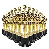 Zicojia 24 StüCk Plastik Award Trophies Statuette für Partygeschenke, Schulpreise, Spielpreise, Partypreise
