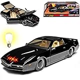 Pontiac Firebird Knight Rider KITT Mit Licht 1/24 Jada Modell Auto