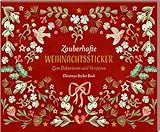 Stickerbuch – Zauberhafte Weihnachtssticker: Zum Dekorieren und Verzieren: goldig glänzende Sticker | große Auswahl | im praktischen Heftformat