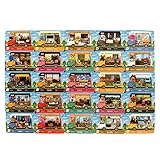 PEMY Animal Crossing New Horizons NFC-Karten – 25 Dorfbewohner Serie 1 (#1 bis #25) – kompatibel mit Nintendo Switch/Switch Lite/Switch 2/New 3DS / Wii U – mit Aufbewahrungsbox