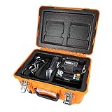 Glasfaser-Spleißgerät, X-500 FTTH/FTTx Automatische Intelligente Glasfaser-Schweißspleißmaschine, 4,3-Zoll-Digital-LCD-Fixierspleißgerät Optisches Glasfaser-Kit für SM MM DS NZDS(EU)