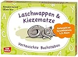 Laschwappen und Kiezematze. Vertauschte Buchstaben: Kartenspiel zur Sprachförderung 1./2. Klasse. Wahrnehmung und Konzentration trainieren. Ideal für ... Spiel (Lernspiele für Grundschüler)