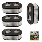 4 Stück Luftfilter Rasenmäher,Rasenmäher Ersatzteile Kompatibel mit Briggs Motoren 798452 593260,für Viking MB 448.1 T, MB 448 T,Rasenmäherfilter Ersetzen