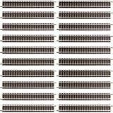 Fleischmann 9101 Gerades Gleis Länge 111 mm (20 Stück)