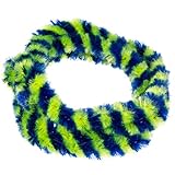 WÜMA Nabenputzringe WÜMA Blau/Neongelb (Set 2x 56cm für Moped, Mokick)