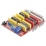 AZDelivery CNC Shield V3 Development Board für A4988 Schrittmotor Treiber Stepper für 3D Drucker kompatibel mit Arduino inklusive E-Book!
