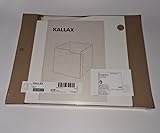 Unbekannt IKEA KALLAX Regal Einsatz mit Tür ohne Griff in weiß; (33x33cm)