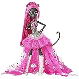 Monster High Mattel BGG74 Catty Noir Tochter Einer Werkatze, Puppe