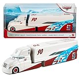 Disney Cars Ponchy Wipeout Hauler Truck - mit Laderampe - Frachtraum für Bumper Save