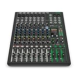 Mackie ProFX12v3+ 12-Kanal Analogmischpult mit verbesserten Effekten, USB-Aufnahmemodi und Bluetooth