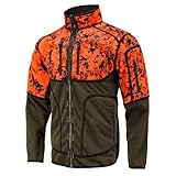 Full mundur Orange Camo Jagd Jacke Wendejacke für Herren Windstop Wasserdicht