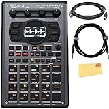 Roland SP-404MKII Creative Sampler und Effector Bundle mit MIDI-Kabel, Instrumentenkabel und Austin Bazaar Poliertuch