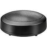 Wavemaster MOBI-2 Mini Lautsprecher mit Bluetooth-Funktion (1 Stück) für mobile Soundquellen wie Smartphone, Handy, Tablet, MP3-Player, Laptop usw. in schwarz