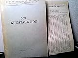 559. Kunstauktion - 19. bis 22. März 1963