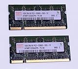 Hynix HYMP112S64CP6-Y5 1GB DDR2 RAM SO-DIMM CL5 667mhz Notebook Arbeitsspeicher