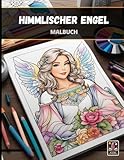 Himmlischer Engel - Großes Anti-Stress Malbuch für Erwachsene - 100+ Seiten (21.5 x 28 cm)