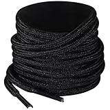 Shecret Stiefel Schnürsenkel [2Paar] - 4,5mm Runde Schuhbänder für Wanderschuhe, Trekkingschuhe, Arbeitsschuhe, Outdoorschuhe - Reißfest & Rutschfest - Boot Laces(70-180cm)