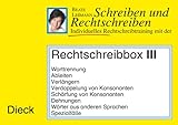 Rechtschreibbox Teil 3 - Kartensatz