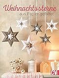 Weihnachtssterne aus Papier gefaltet